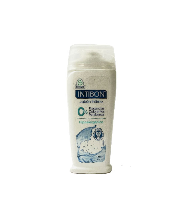 JABON INTIMO INTIBON CERO FRASCO X 120 GR
